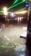 فيديو متداول لغرق شوارع في العاصمة عمان