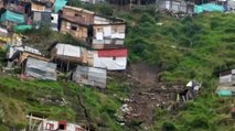 Alerta en Ciudad Bolívar por posible colapso de viviendas: solo ocho familias han evacuado