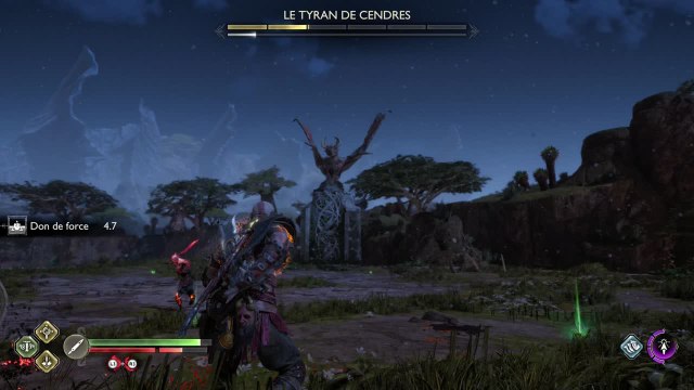 God of War Ragnarok : Boss Le tyran des cendres