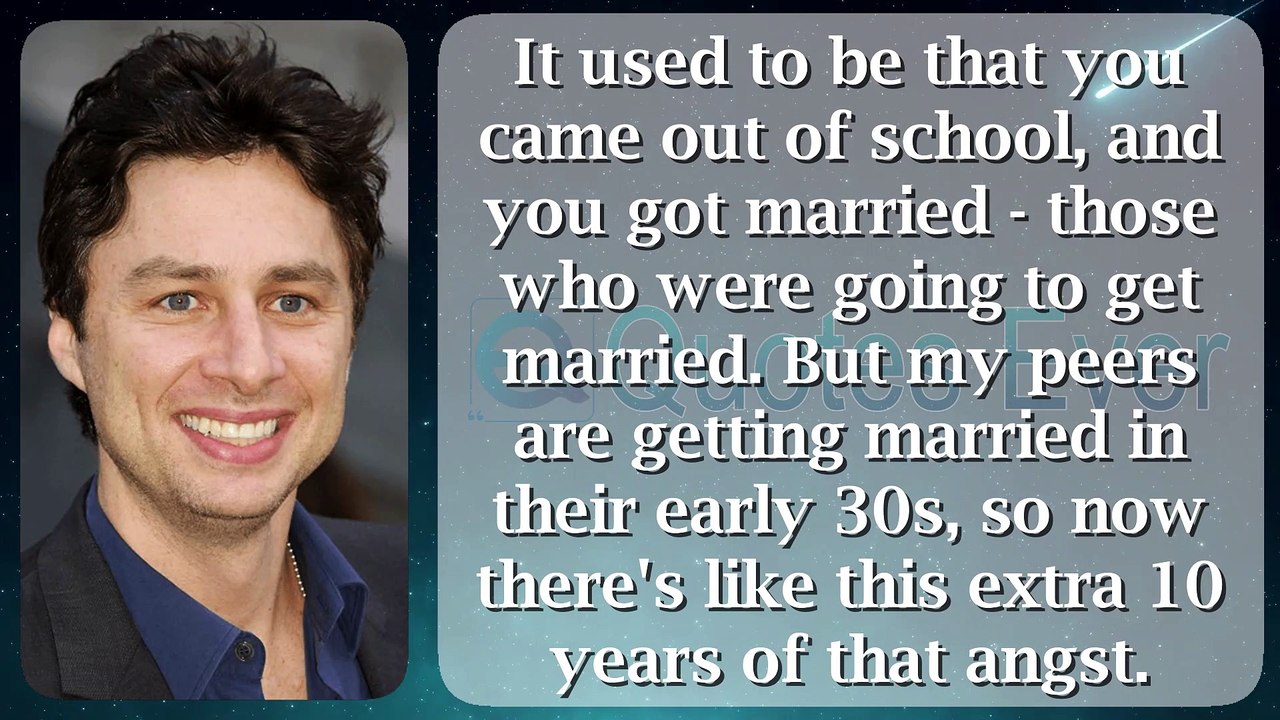 Zach Braff 47 #quotes #quotesaboutlife #quotesaboutlove #quoteschannel Quotes Ever