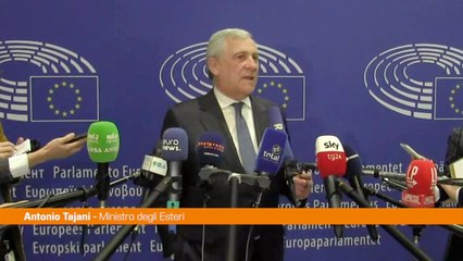 Migranti, Tajani "Il salvataggio non spetta alle Ong"