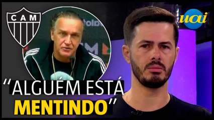 Tudo de novo? Fael comenta saída de Cuca do Atlético