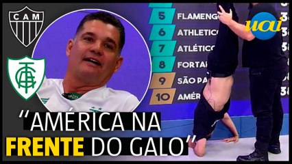 Fael fica de cabeça para baixo para zoar Toledo