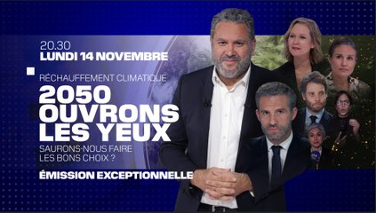  "2050, ouvrons les yeux": suivez notre émission d’anticipation exceptionnelle sur le climat, en direct sur BFMTV