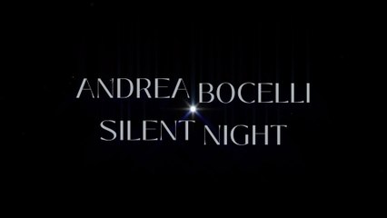 Andrea Bocelli - Silent Night (Fireside Version) (Lyric Video)