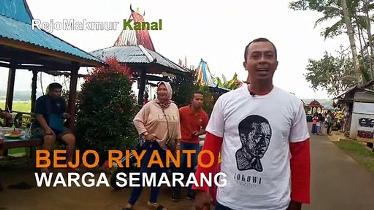 Bejo Riyanto: Sukseskan Pilpres 2019. Pilih Pak Jokowi - Ma'ruf Amin.