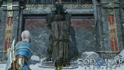 God of War Ragnarok Steinbjorn Armor: Petrified Troll Statue and Mystical Legacy