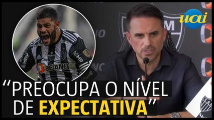 Atlético: Diretor 'controla expectativa' por grandes reforços