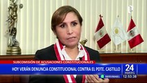 Pedro Castillo: Subcomisión verá esta tarde admisión de denuncia constitucional de la Fiscalía