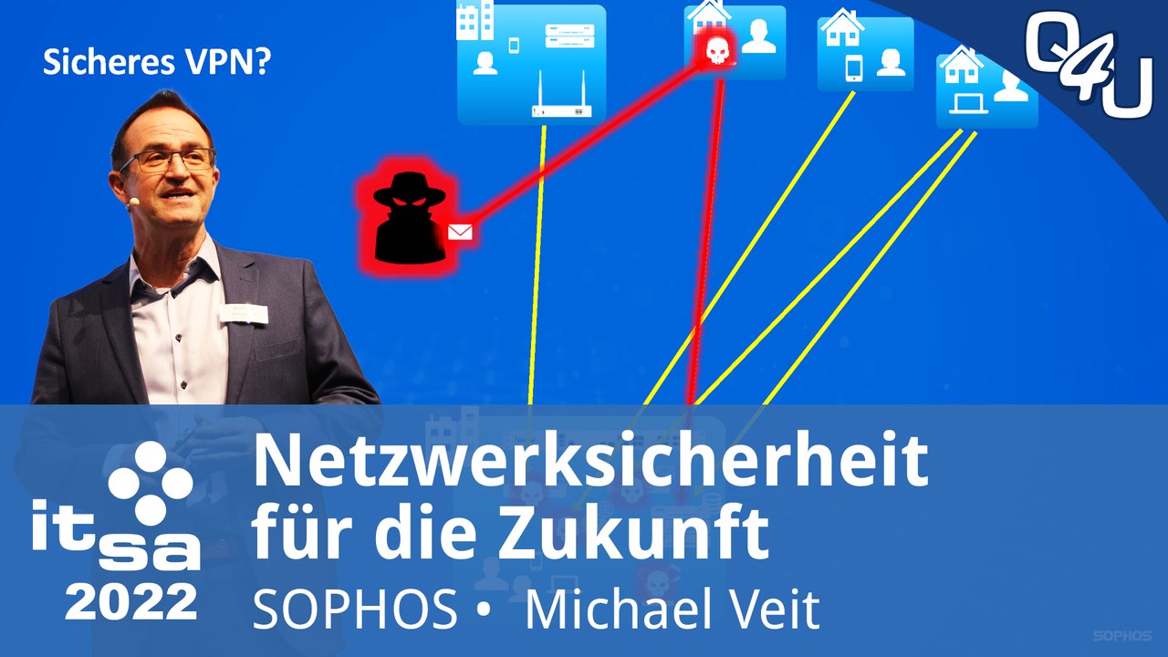Netzwerksicherheit für die Zukunft (Sophos) - it-sa 2022 | QSO4YOU.com