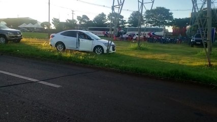 Colisão é registrada na Avenida das Torres