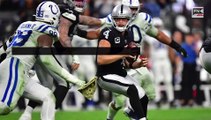 Raiders QB Derek Carr Emotional  Frustrated After Week 10 Loss