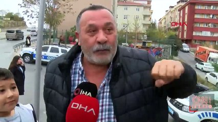 Karşı şeride geçip binaya çarptı