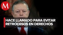 Difícilmente puede haber paz, si no garantizamos derechos humanos: Arturo Zaldívar