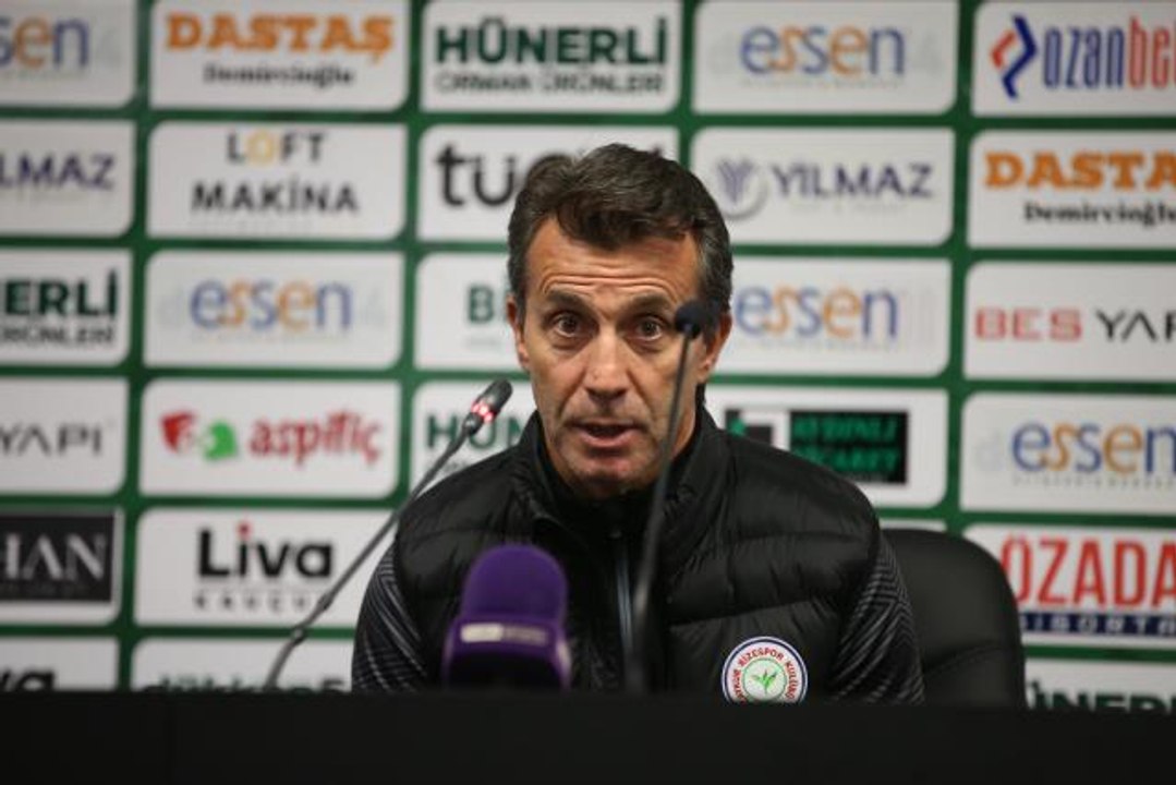 Sakaryaspor-Çaykur Rizespor maçının ardından