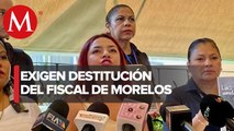Colectivos exigen destitución del Fiscal General de Morelos