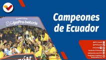 Deportes VTV | Aucas se titula campeón de la Liga Pro de Ecuador