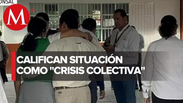 Atienden a estudiantes por posible intoxicación en Telesecundaria de Veracruz