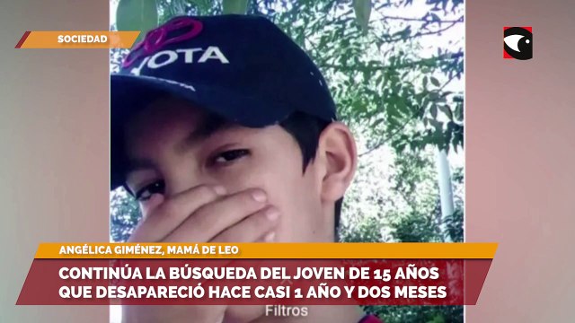 Continúa la búsqueda del joven de 15 años que desapareció hace casi 1 año y dos meses