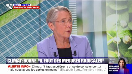 Élisabeth Borne: "L'interdiction des ventes de voitures thermiques en 2025 n'est pas possible"