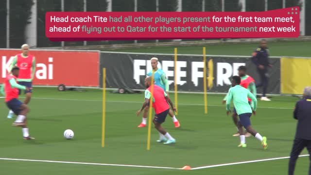 Neymar misses first Brazil training ahead of World Cup
