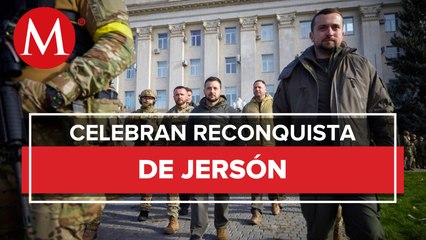 Reconquista de Jersón marca "el principio del fin de la guerra", dice Zelenski
