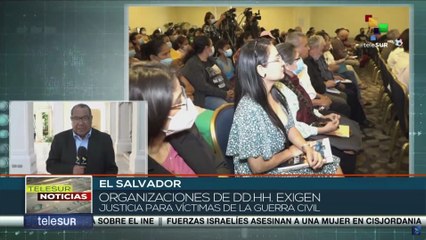 Organizaciones salvadoreñas de DD.HH. exigieron restitución de la memoria histórica