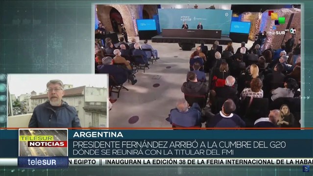 Presidente de Argentina participará en la cumbre del G20 en Indonesia