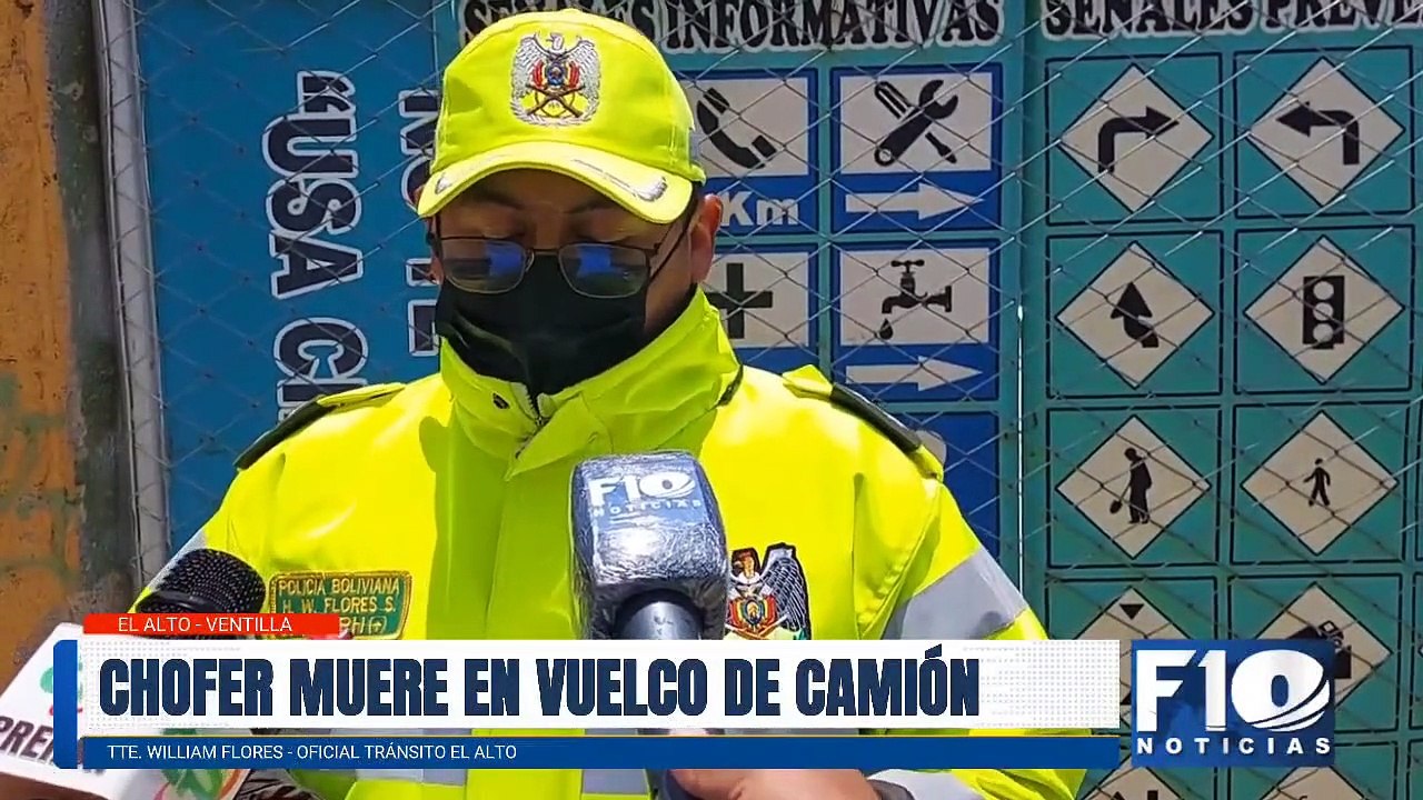 La Paz  vecinos saquearon camión que se volcó y cuyo chofer falleció