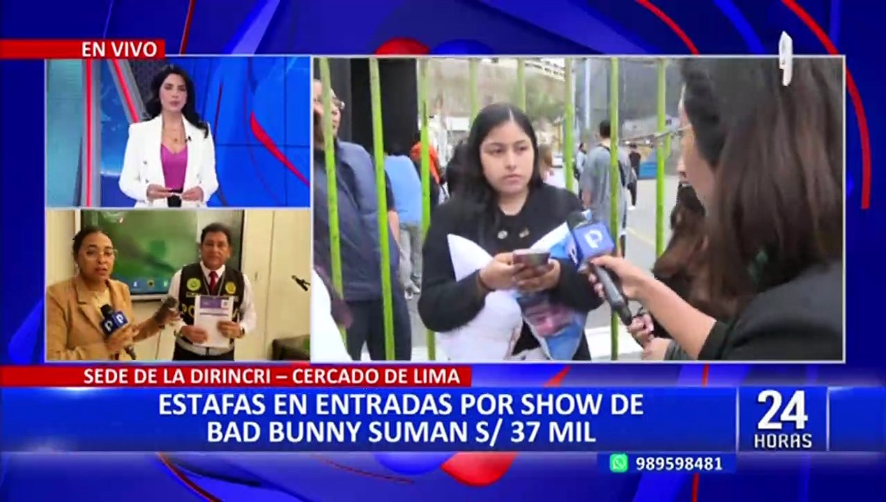 Bad Bunny: robo por estafas en entradas suman S/37 mil