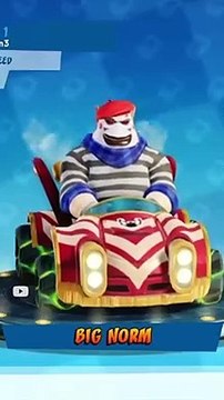 Big Norm Idle Animation - Crash Team Racing Nitro-Fueled