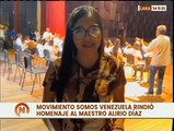 Lara | Movimiento Somos Venezuela rindió homenaje al Maestro Alirio Díaz.