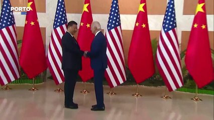 "Conversa franca e honesta". Biden reúne-se com Xi Jinping com críticas à conduta da China sobre Taiwan