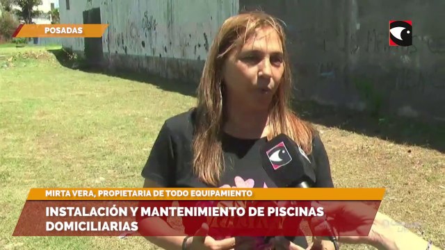 Instalación y mantenimiento de piscinas domiciliarias