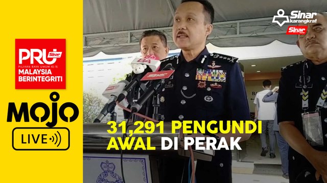 Undi awal: Sidang media Ketua Polis Perak