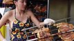 Amazing Grilled Chicken Served By Beautiful Thai Lady - Thailand Street Food 1