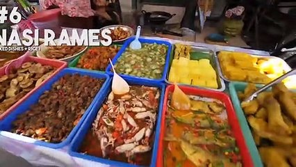 33 Indonesian STREET FOODS Across Indonesia!! NASI PADANG, YOGYAKARTA Gudeg + BANDUNG BBQ!! 4