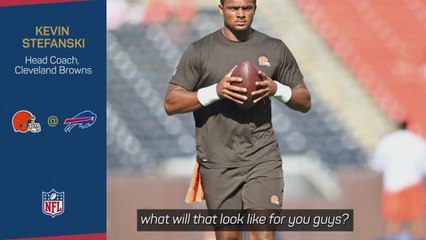 Watson return will not harm Brissett's preparation - Stefanski