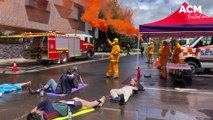 Emergency excercise at ACU Ballarat - The Courier - November 15