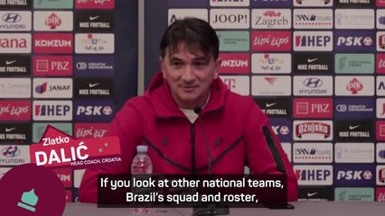Croatia boss thinks Brazil are 'favourites' to win the World Cup