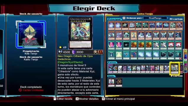Yu-Gi-Oh! Link Evolution Español - Kaito Deck Profile (Anime, Manga y Videojuegos) #arcv #ZEXAL