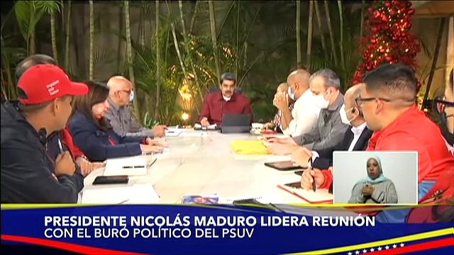Jefe de Estado lidera reunión de trabajo con el buró político del PSUV