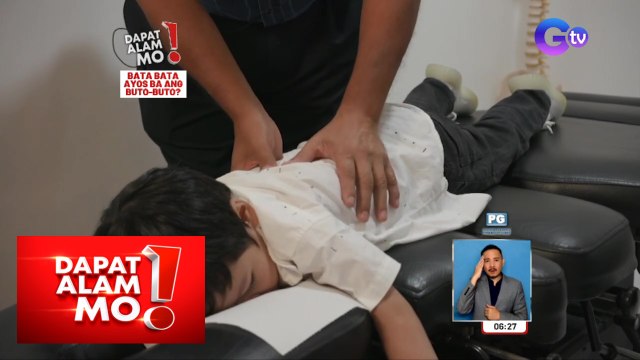 Chiropractic treatment para sa mga chikiting | Dapat Alam Mo!