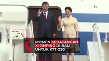 Momen Presiden China Xi Jinping Tiba di Bali Untuk KTT G20, Disambut Luhut dan Gubernur