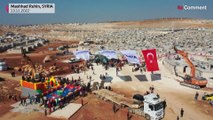 Türkei baut Wohnungen für Binnenvertriebene in Syrien