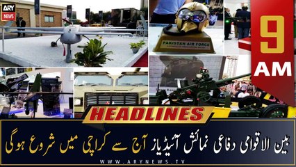 ARY News | Prime Time Headlines | 9 AM | 15th November 2022