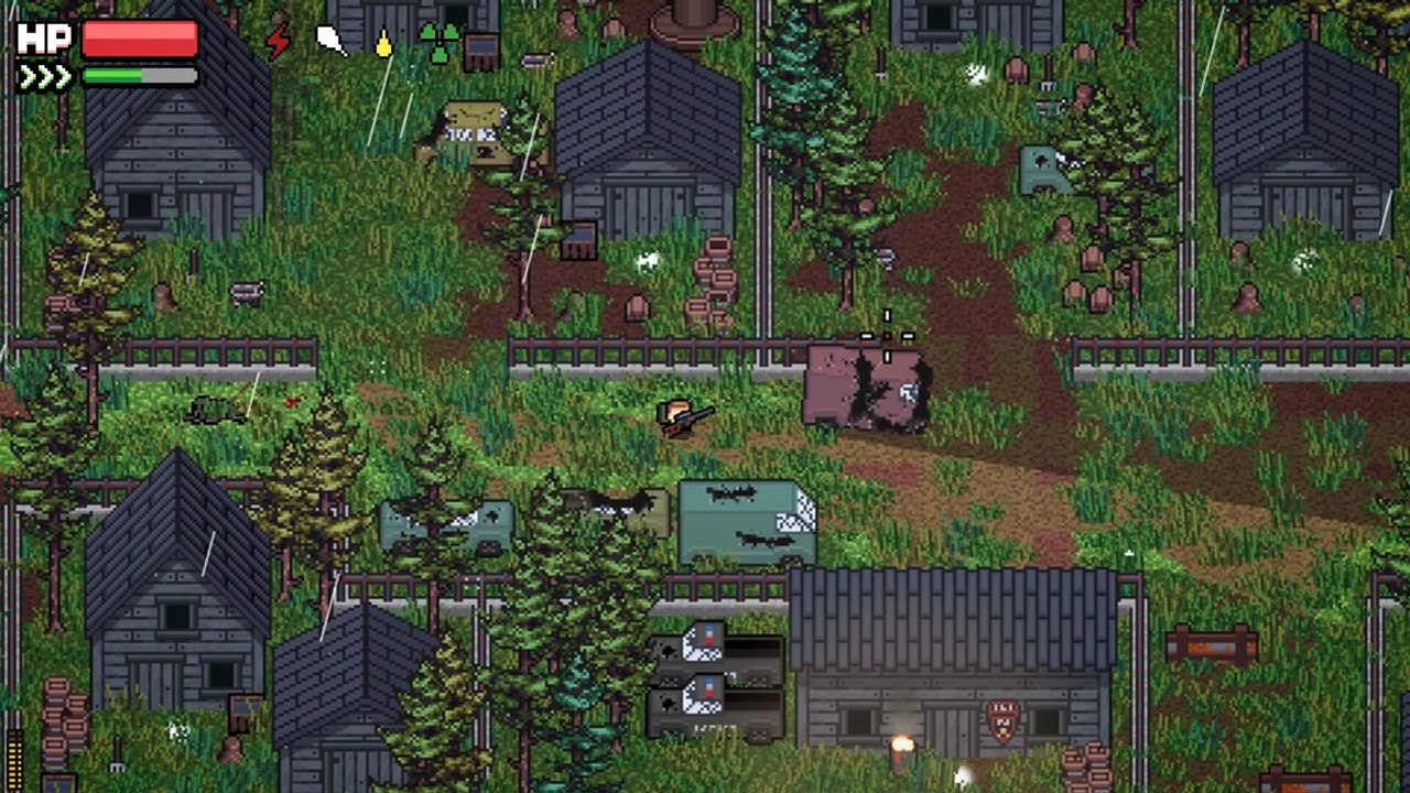 Hinter der Gameboy-Grafik von Zero Sievert steckt knallhartes Survival