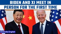 Joe Biden and Xi Jinping meet during G20 summit in Bali | China-US relations | Oneindia News*News
