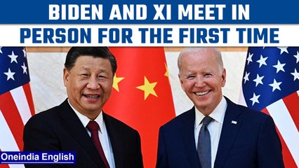 Joe Biden and Xi Jinping meet during G20 summit in Bali | China-US relations | Oneindia News*News