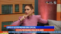 Lupita D'Alessio prepara gira del adiós
